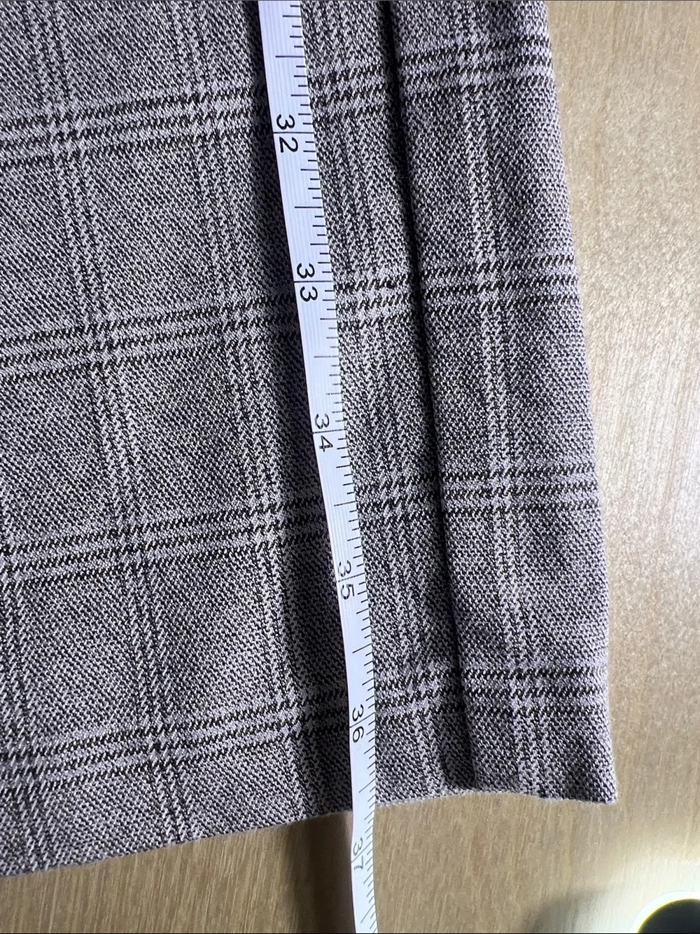 Banana Republic brown Plaid Dress Pants size 32x30